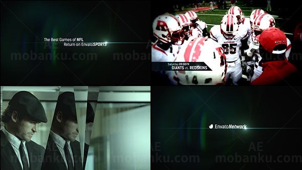 动感栏目包AE模板