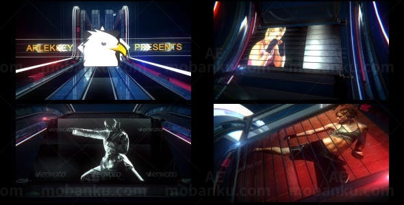 体育运动栏目包装AE模板