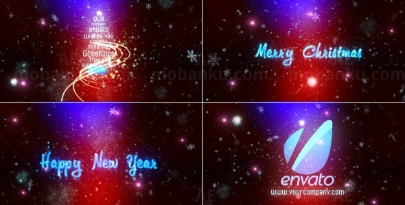 圣诞快乐AE模板