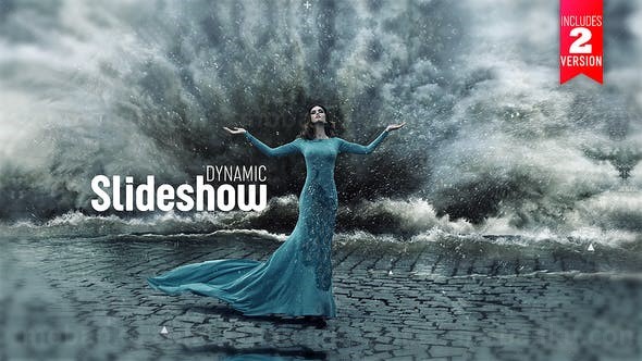 三维遮罩视差幻灯片开场AE模板