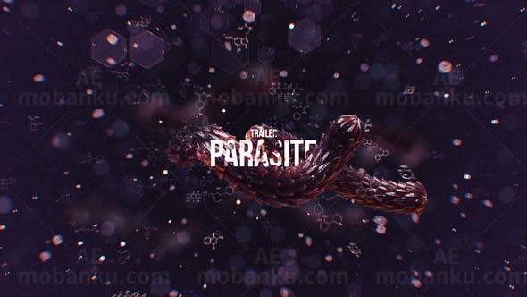 悬疑惊悚视频宣传片头AE模板