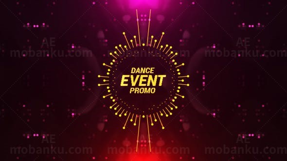 音乐舞会活动宣传片AE模板