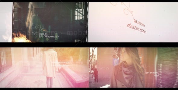 活力复古片头AE模板