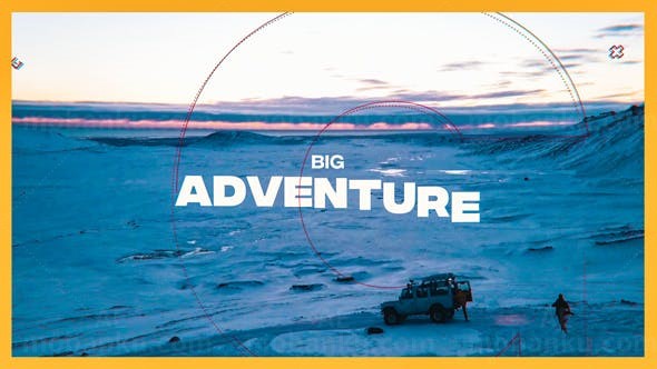 动感片头AE模板