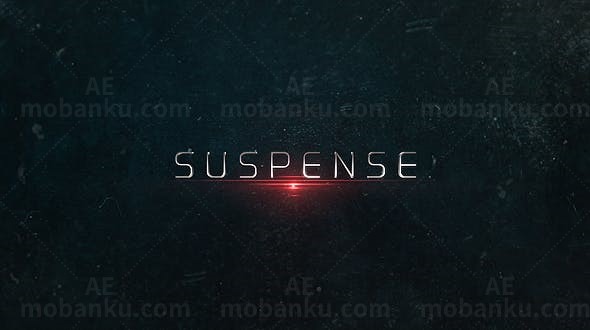 悬疑预告片AE模板