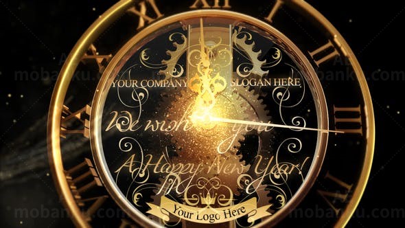 2019新年倒计时AE模板