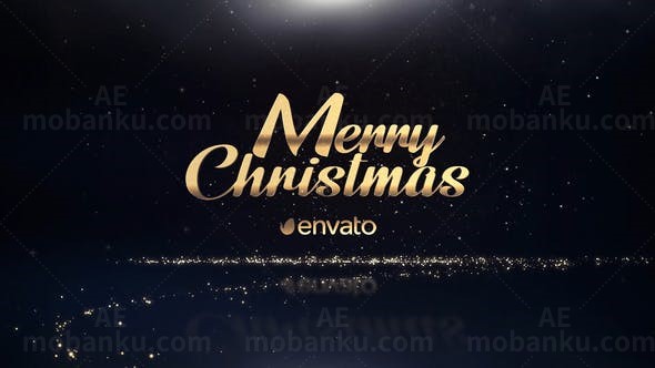 圣诞许愿AE模板