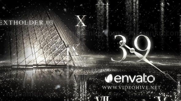 2019新年倒计时AE模板