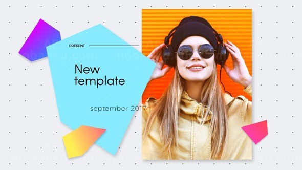 现代风格片头AE模板