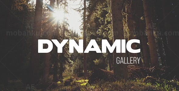 动感相册展示AE模板