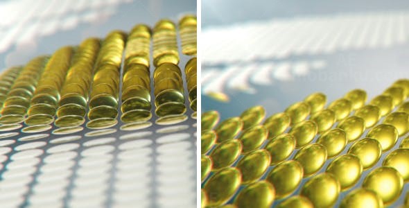 闪亮标志片头AE模板