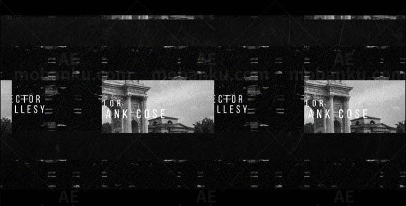 抽象影视片头AE模板