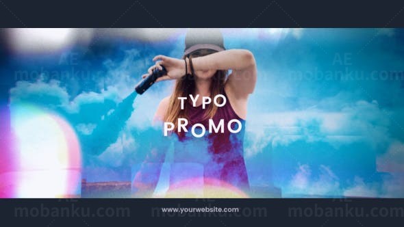 现代风格排版宣传片AE模板