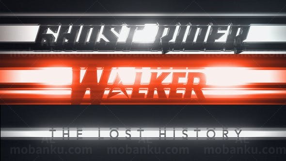 影视标志标题片头AE模板