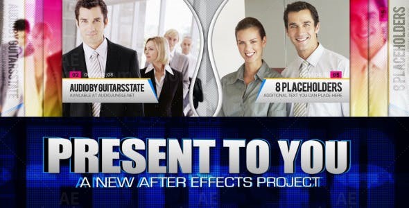 企业视频展示AE模板