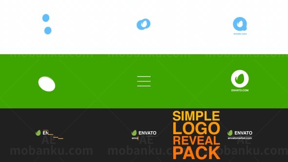 简洁Logo动画AE模板