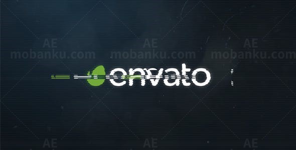 抽象故障效果标志展示AE模板