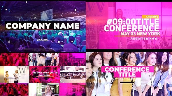 活动视频宣传包装AE模板