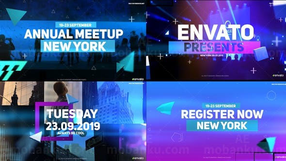 活动宣传片AE模板