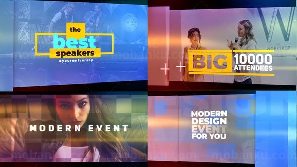 活动片头AE模板