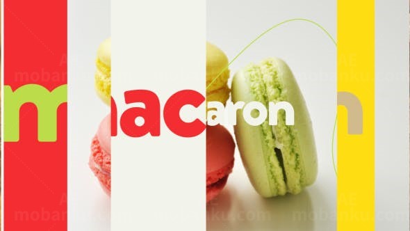 图文美食栏目包装AE模板