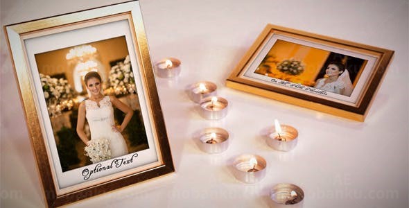 豪华浪漫婚礼相册AE模板