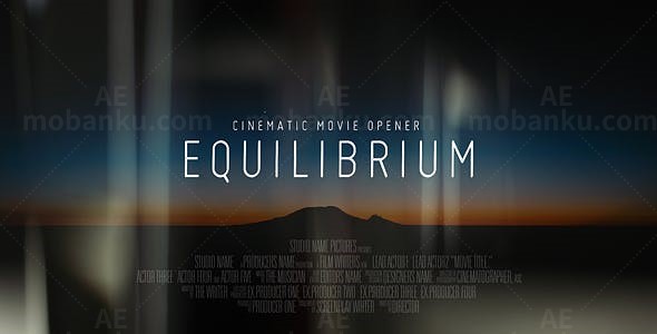 影视片头AE模板