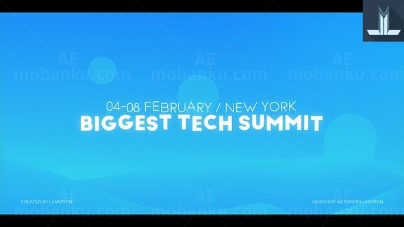 活动宣传片AE模板