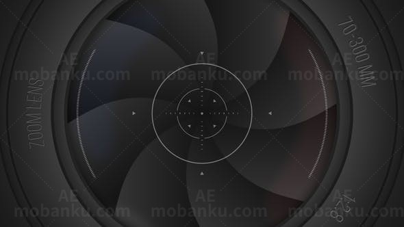 相机转场效果AE模板