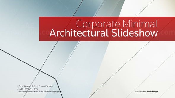 建筑片头AE模板