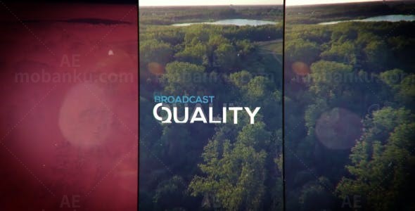 故障效果片头AE模板