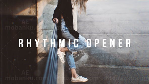 节奏片头AE模板