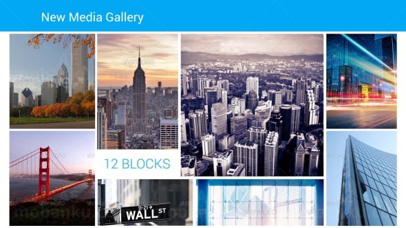 多用途幻灯片AE模板