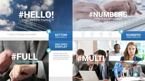 企业视频展示AE模板