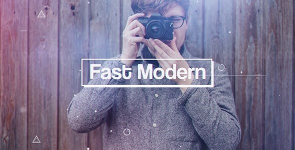 快速现代风格片头AE模板