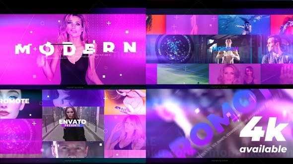 动感时尚片头AE模板