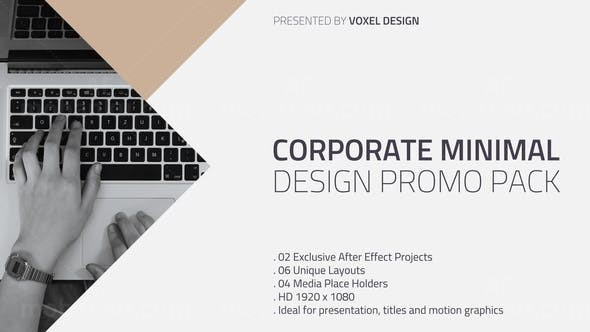 企业迷你片头AE模板