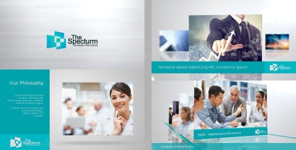 企业团队介绍AE模板