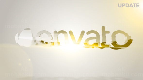 简洁标志片头AE模板