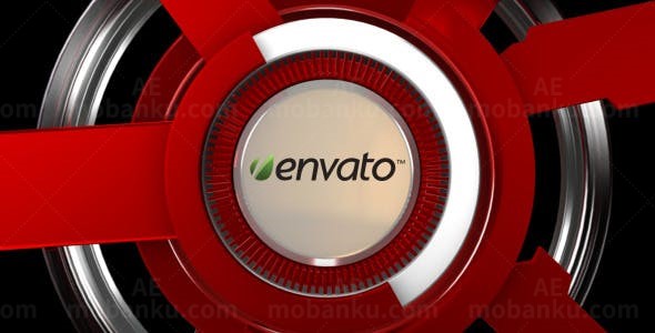 企业商标擦除过渡AE模板