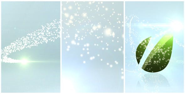 优雅粒子效果LOGO演绎AE模板