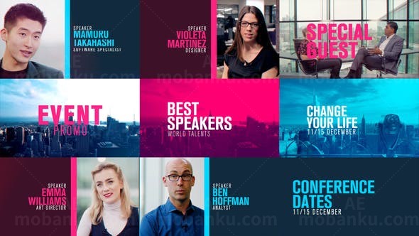 活动宣传片AE模板