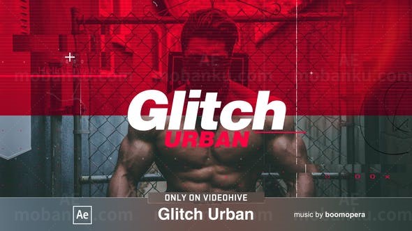 城市片头AE模板