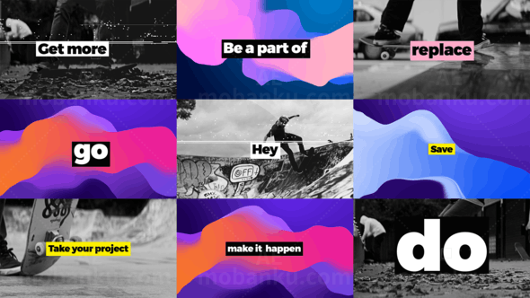 快速节奏片头AE模板