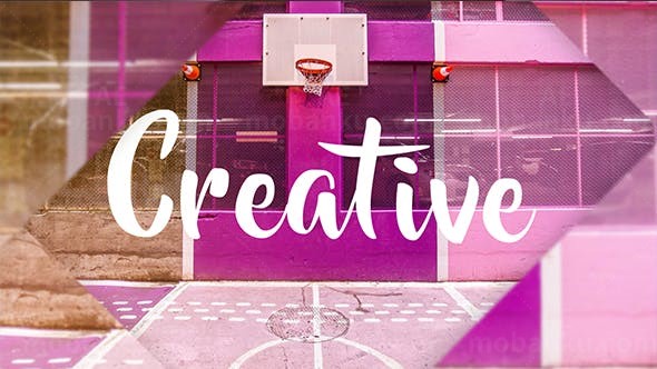 手写文字幻灯片AE模板