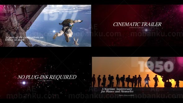 历史风格幻灯片AE模板