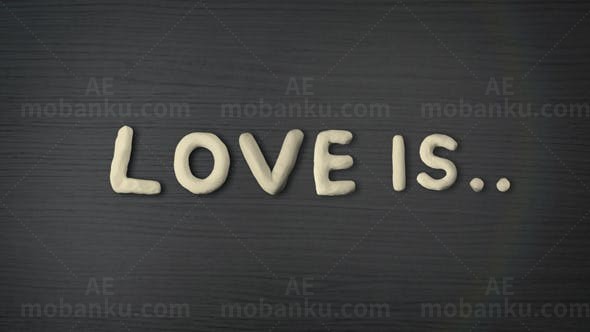 浪漫标题展示AE模板