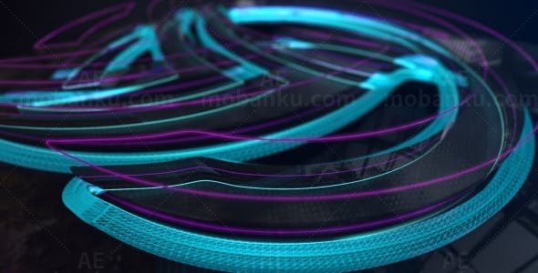 影视标志动画AE模板