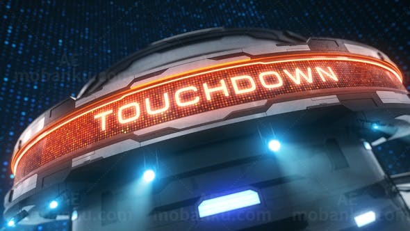 相机镜筒转场效果AE模板