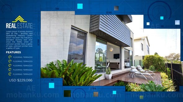 房地产宣传介绍视频包装AE模板